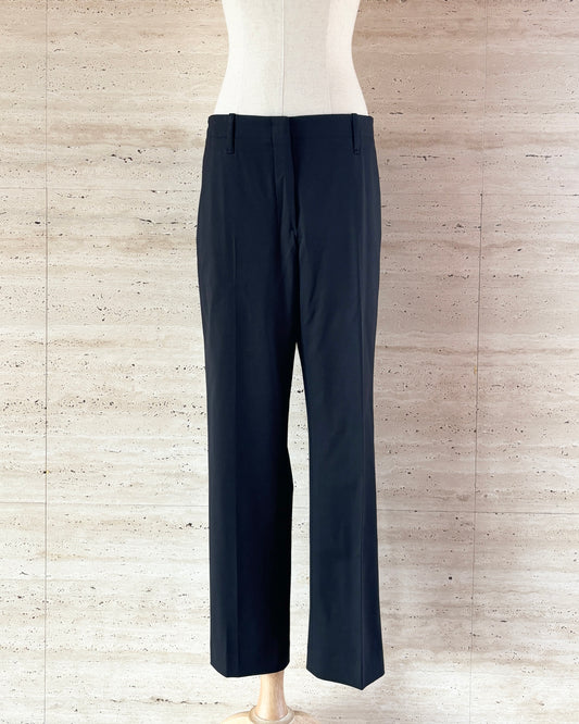 【HERMES】Center Press Straight Pants