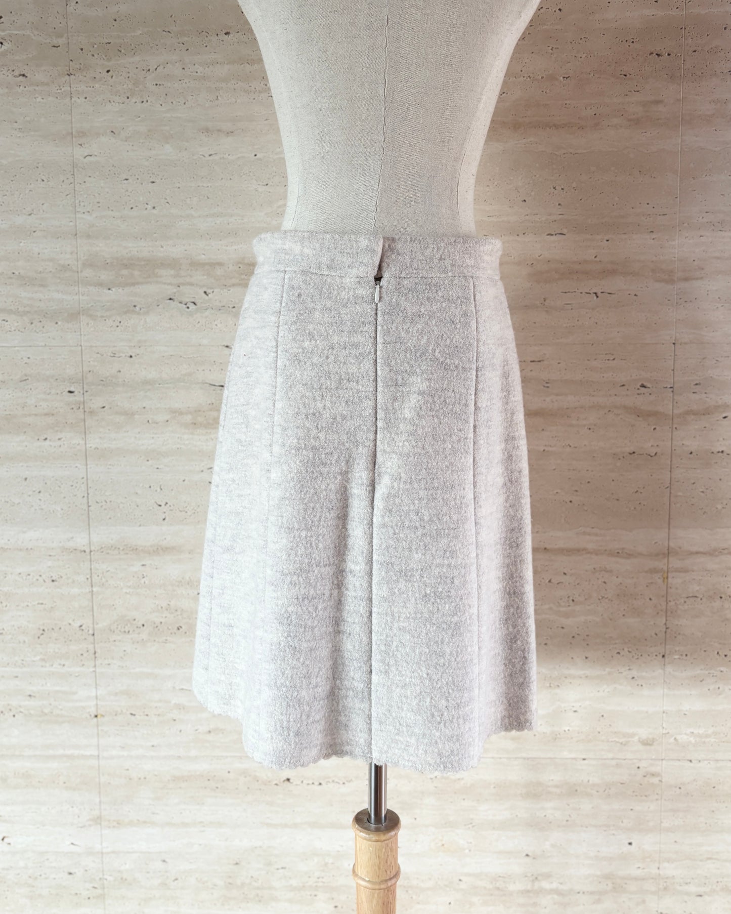 【CHANEL】Tweed Wool Skirt