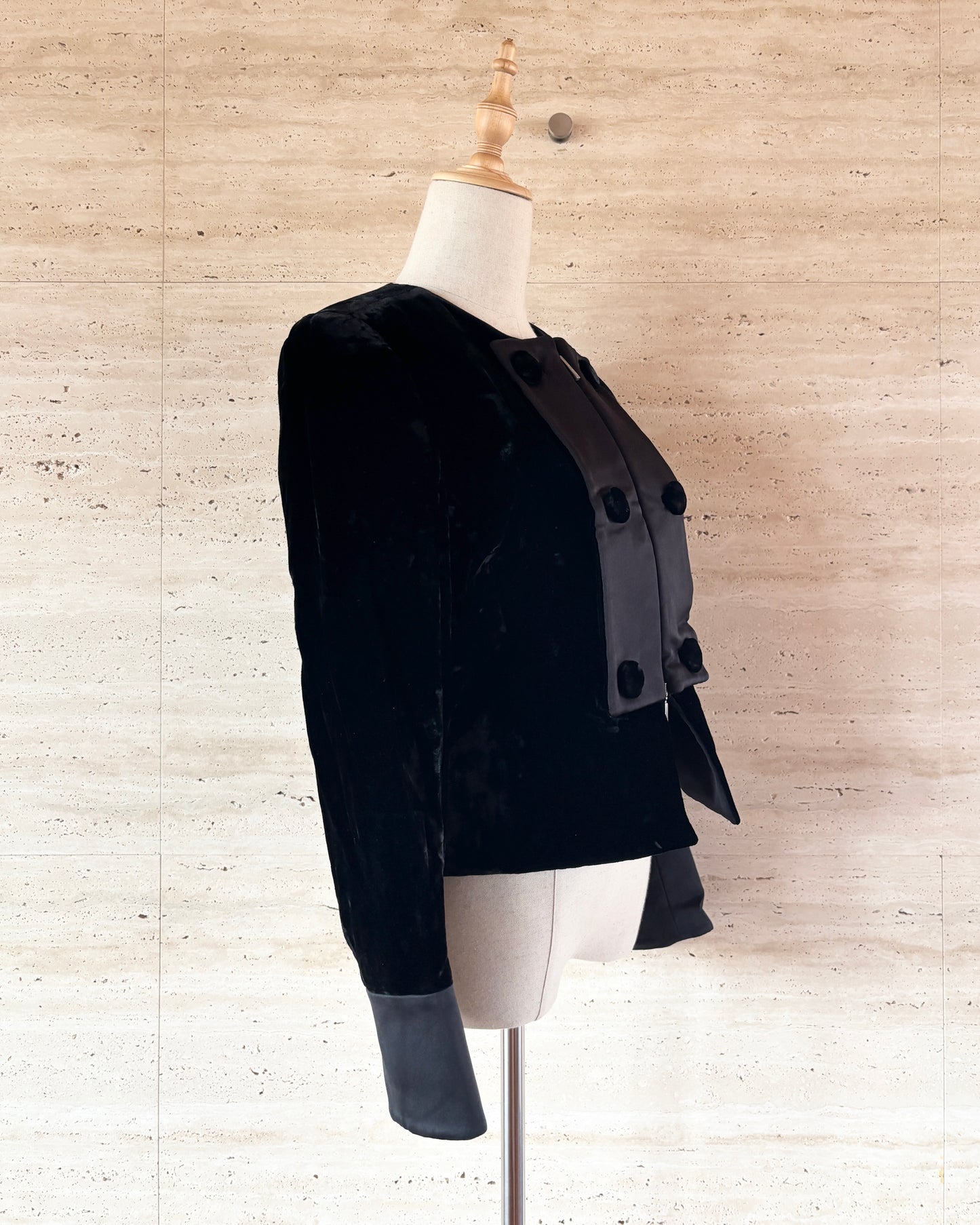 【GIORGIO ARMANI】Velour Jacket