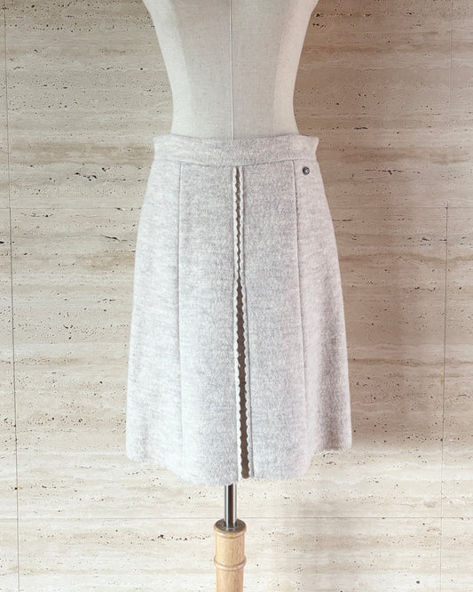 【CHANEL】Tweed Wool Skirt