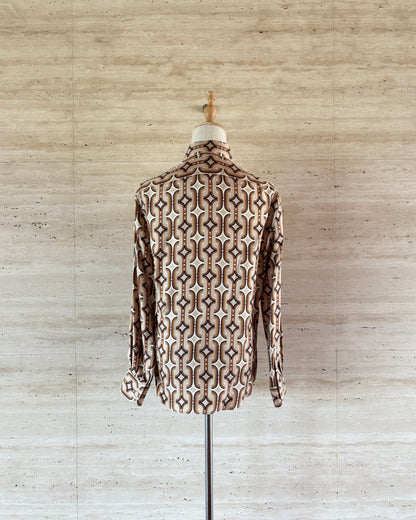 【CELINE】Chain Print Blouse