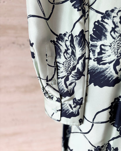 【salvatore ferragamo】Floral Print Dress