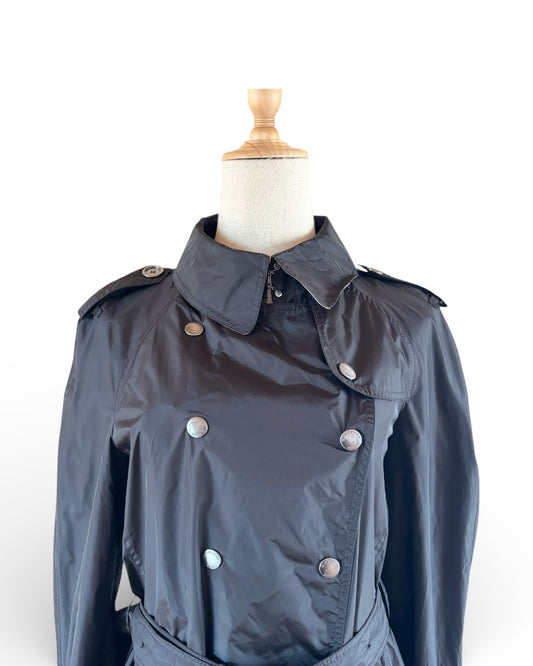 【BURBERRY BRIT】Double-Breasted Trench Coat