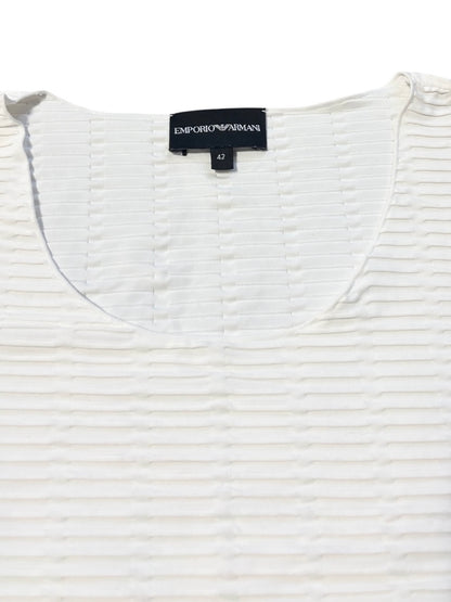 【VINTAGE ARCHIVE】 EMPORIO ARMANI / Half-Sleeve Design Top