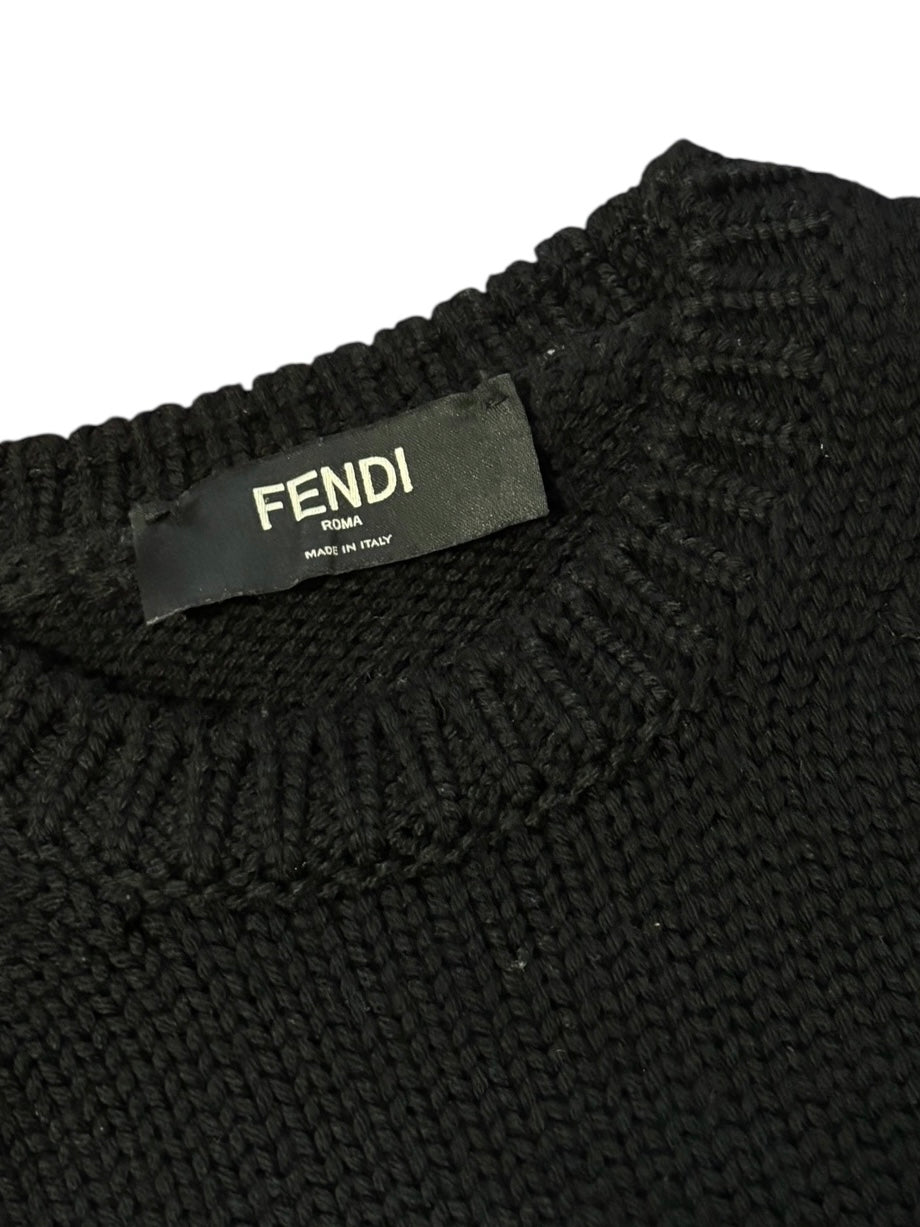 【VINTAGE ARCHIVE】 FENDI / Logo Knit