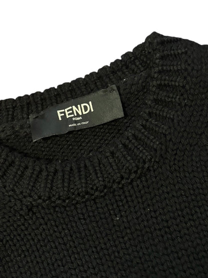 【VINTAGE ARCHIVE】 FENDI / Logo Knit