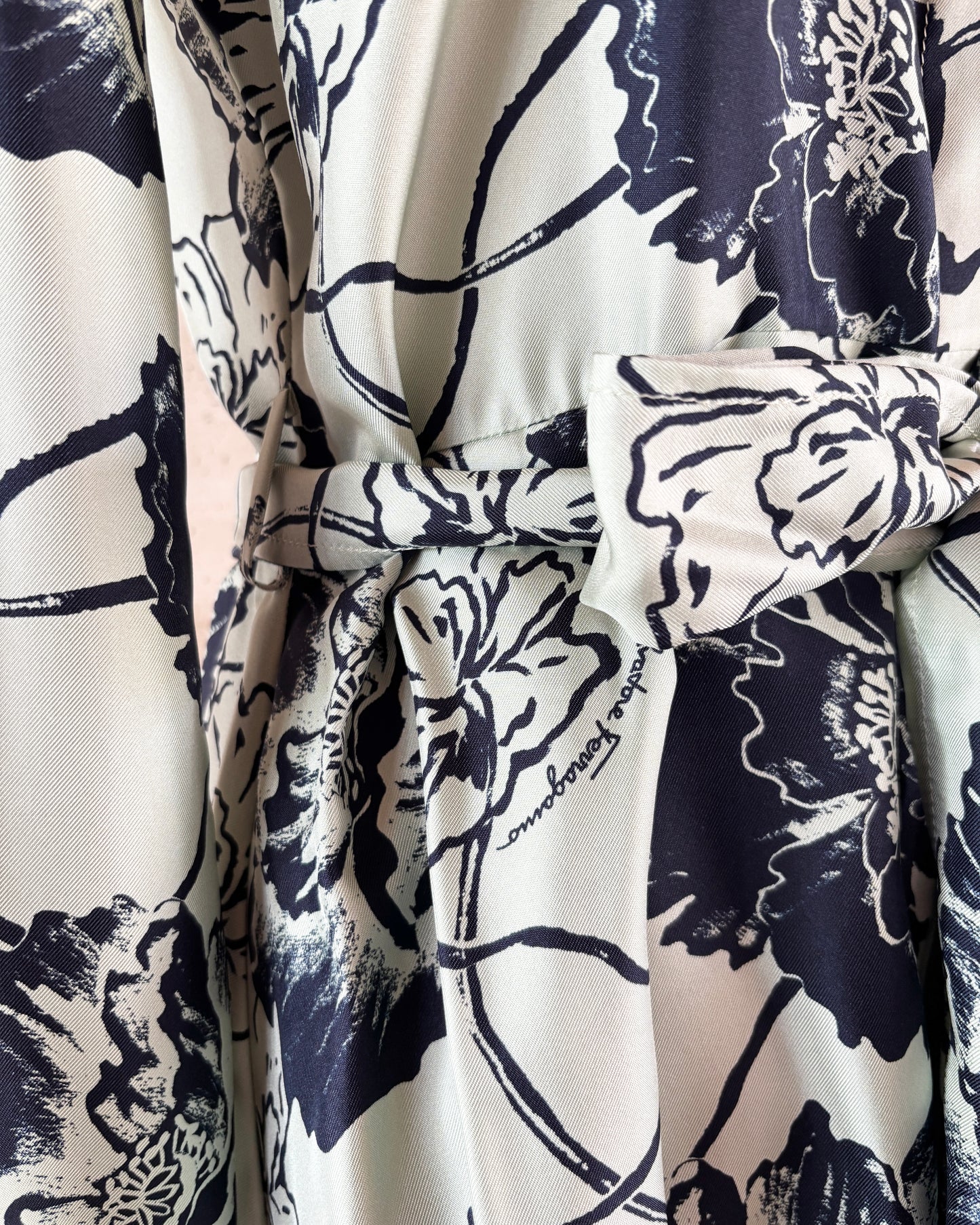 【salvatore ferragamo】Floral Print Dress