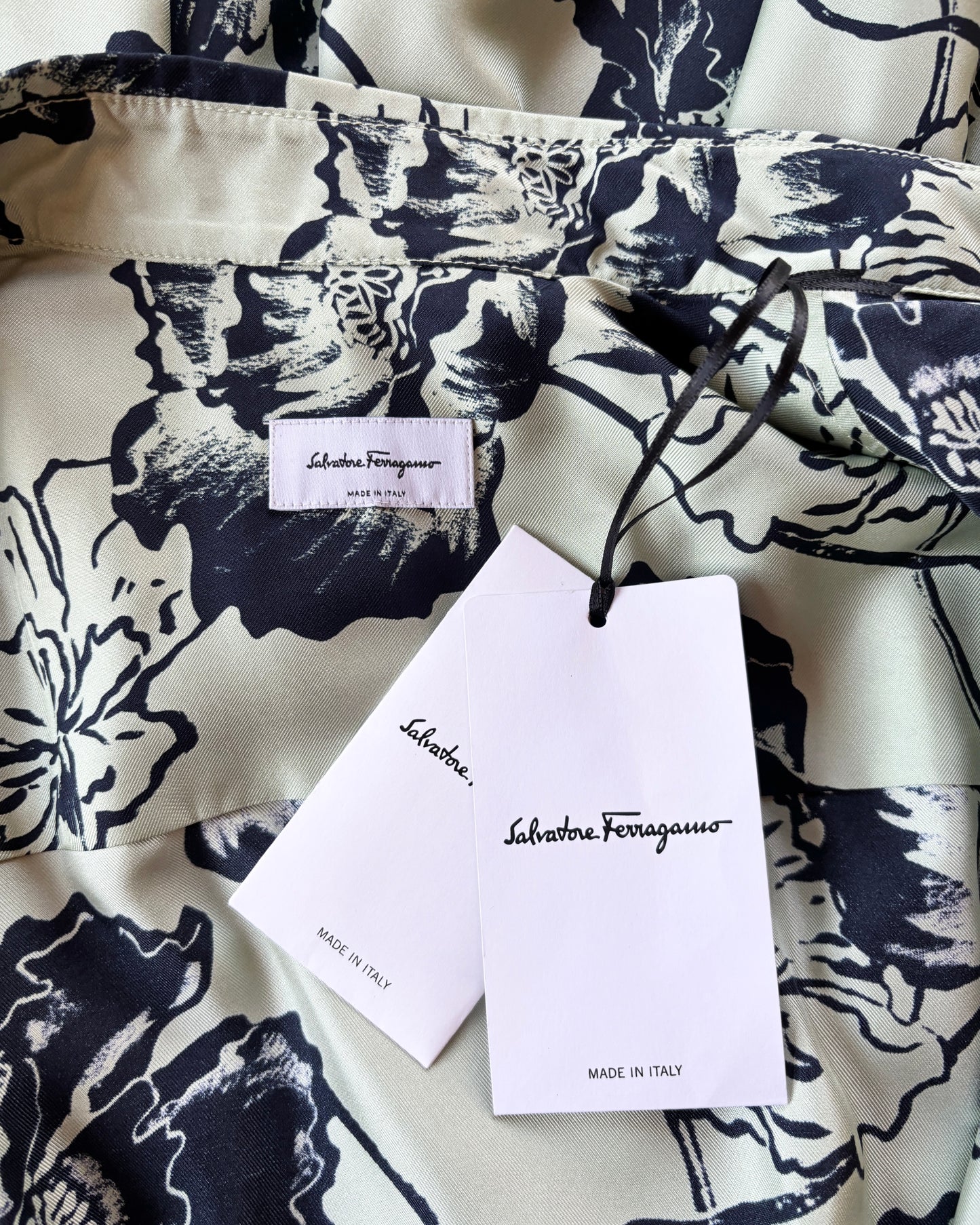 【salvatore ferragamo】Floral Print Dress