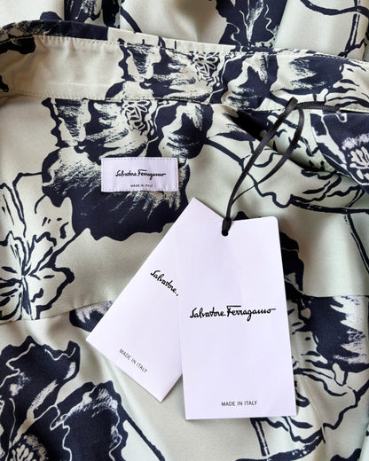 【salvatore ferragamo】Floral Print Dress