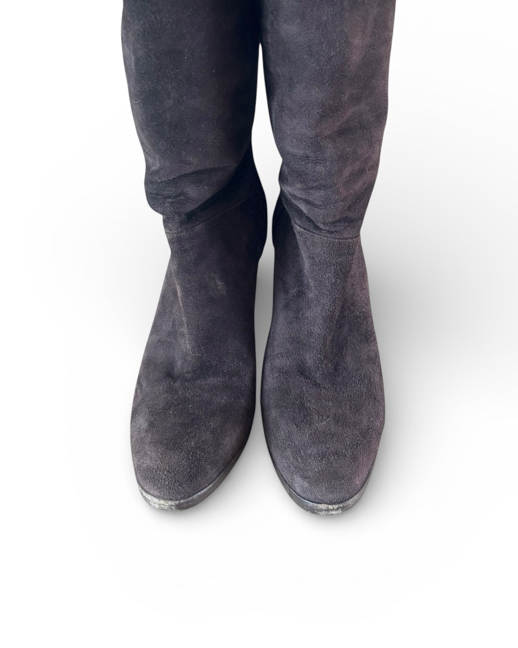 【HERMES】Suede Long Boots