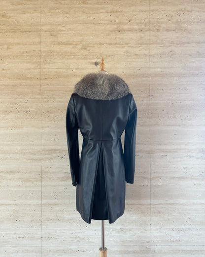 【LOEWE】Leather Coat