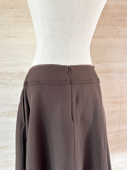 【FOXEY】Tulle Flare Silk Skirt