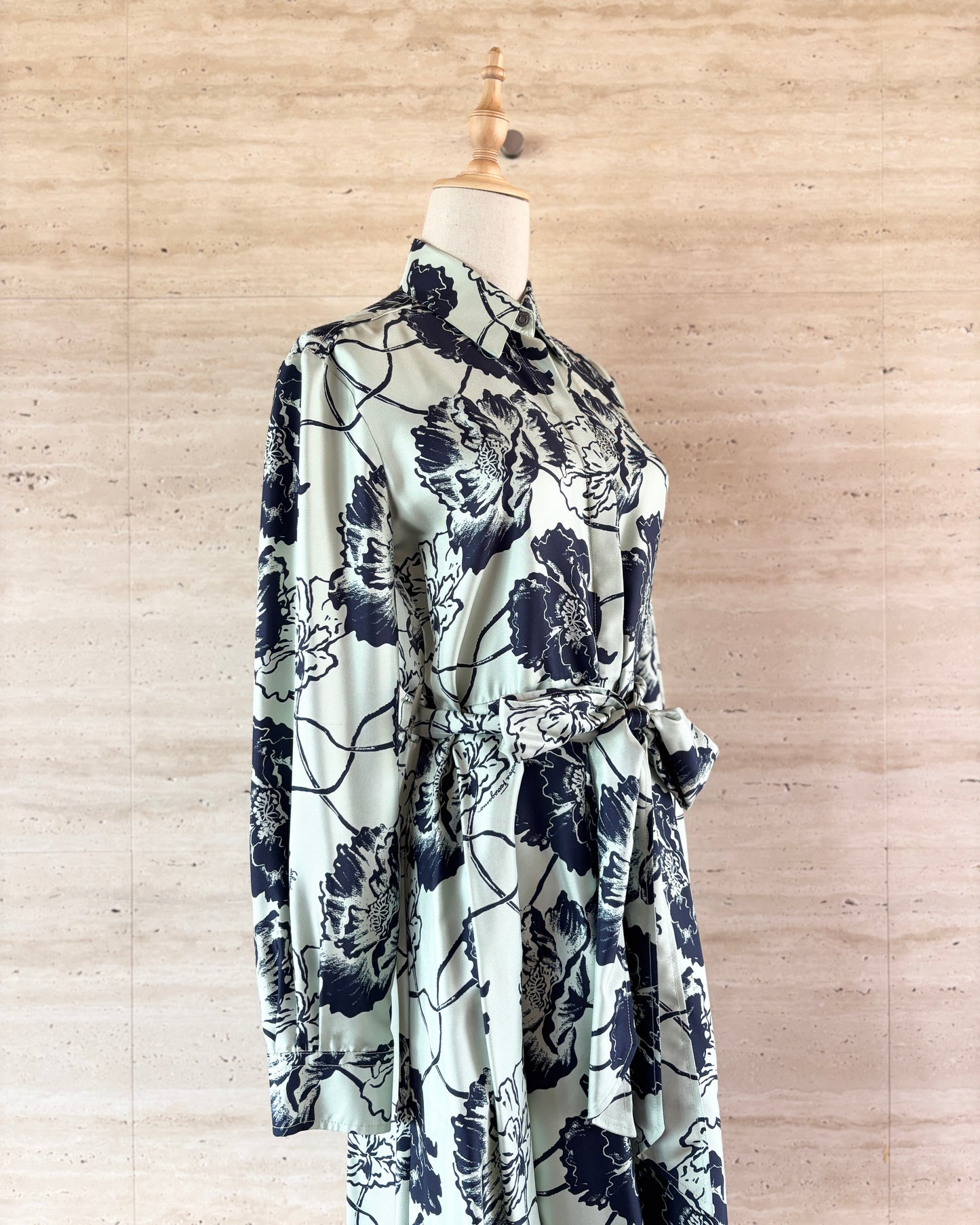 【salvatore ferragamo】Floral Print Dress
