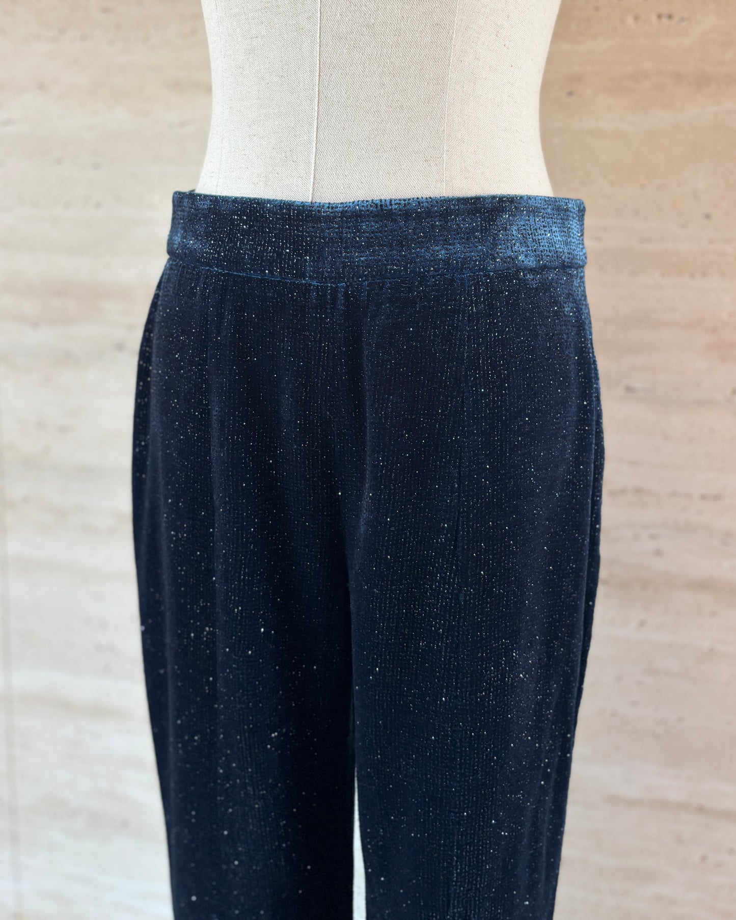 【GIORGIO ARMANI】Velour Stone-Detail Set-Up