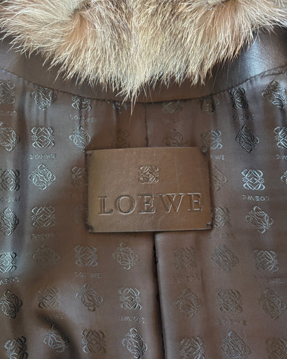 【LOEWE】Leather Coat