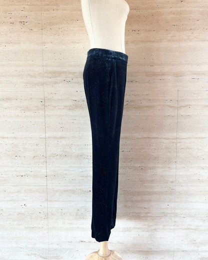 【GIORGIO ARMANI】Velour Stone-Detail Set-Up