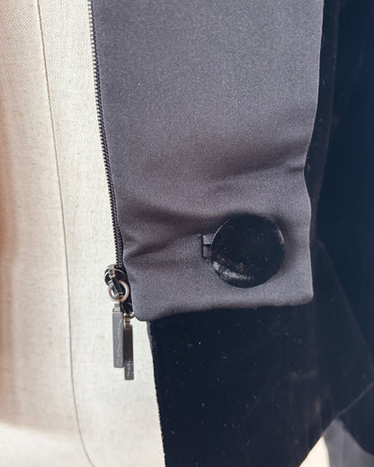 【GIORGIO ARMANI】Velour Jacket