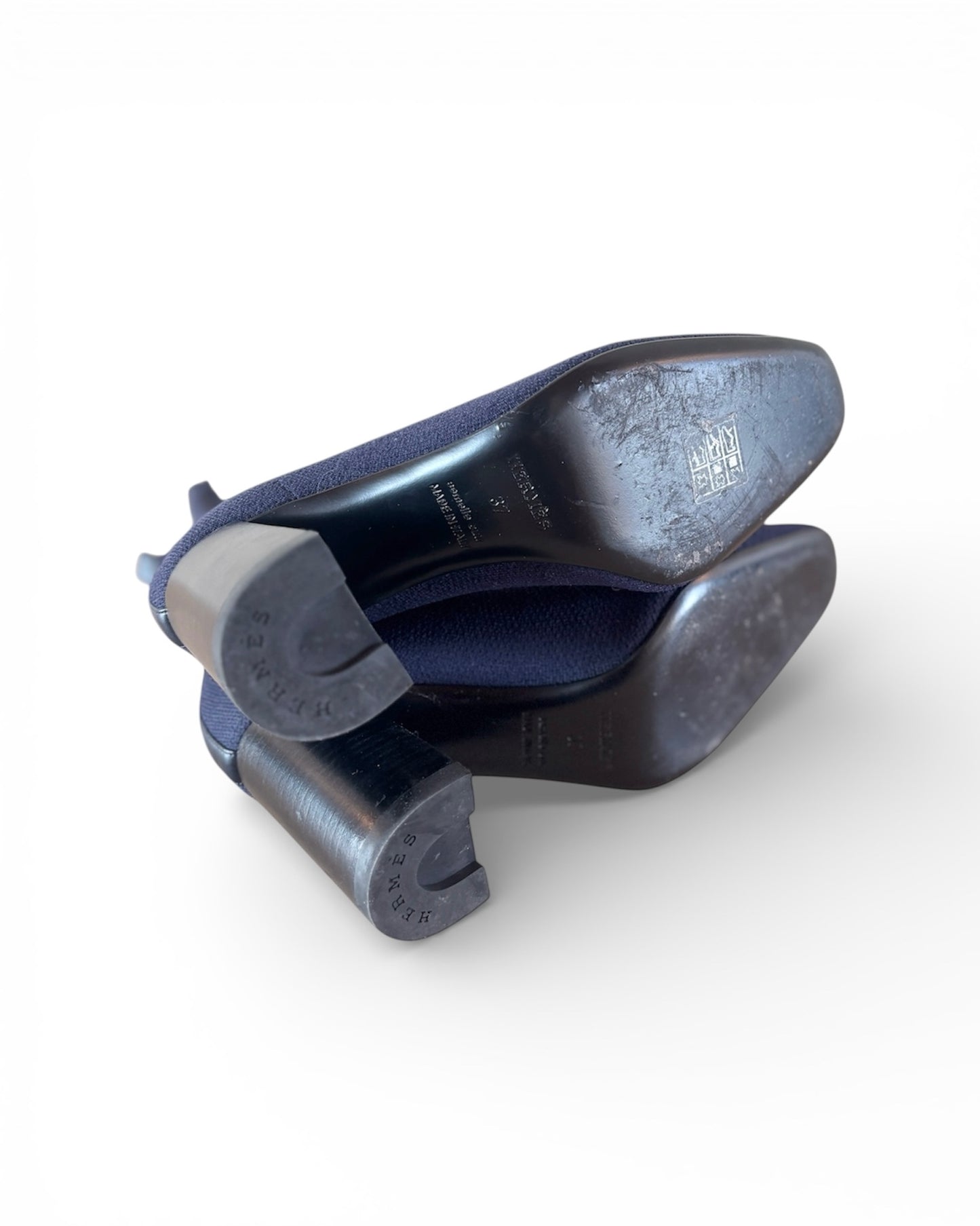 【HERMES】Short Knit Boots