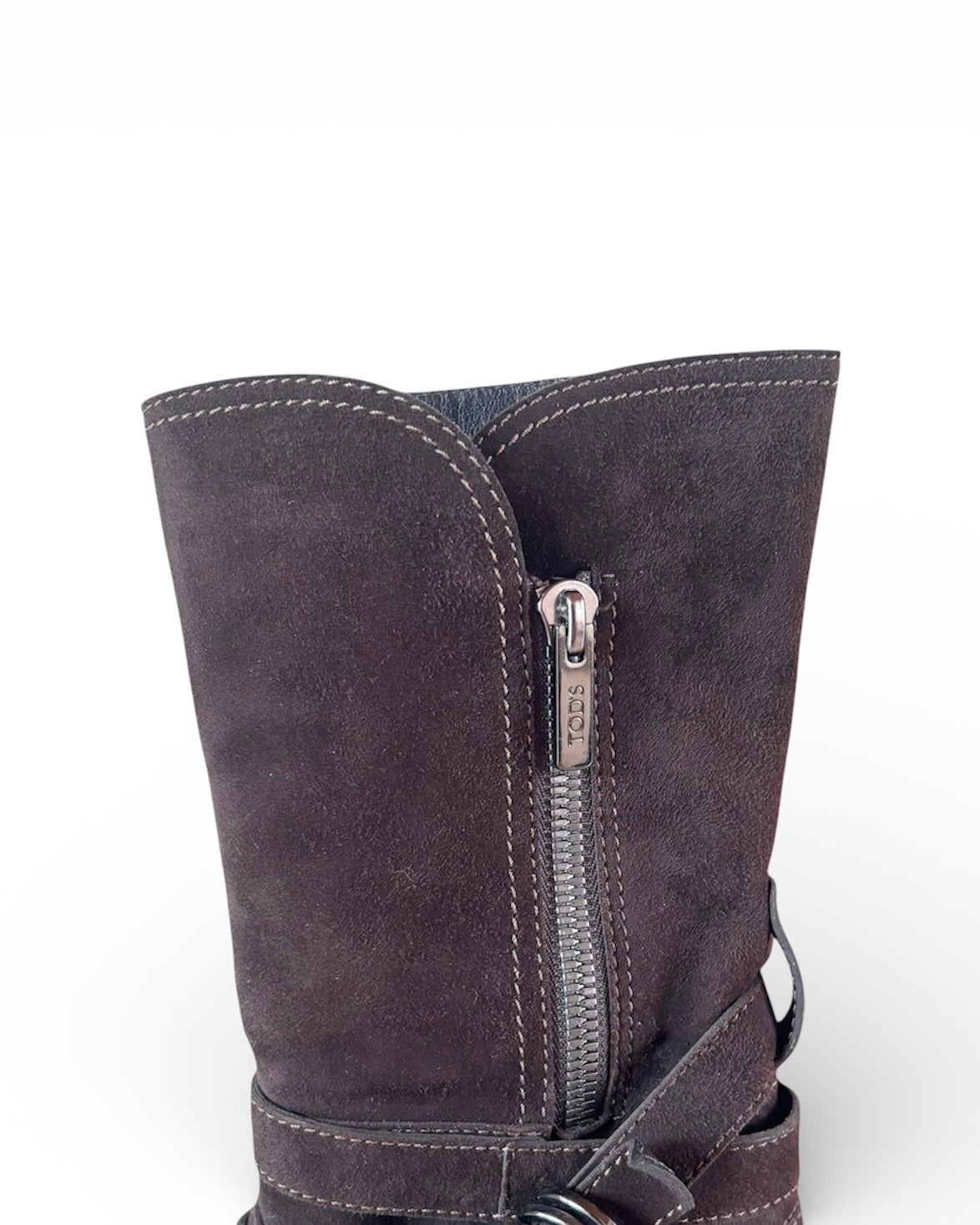 【TOD'S】Suede Short Boots