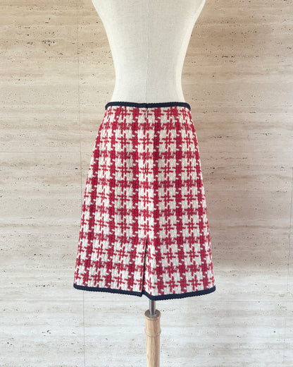 【GUCCI】Tweed Skirt