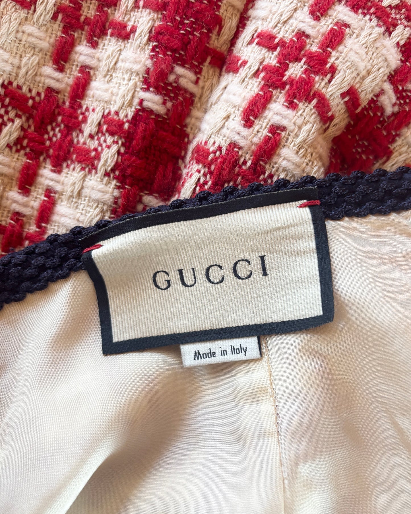 【GUCCI】Tweed Skirt