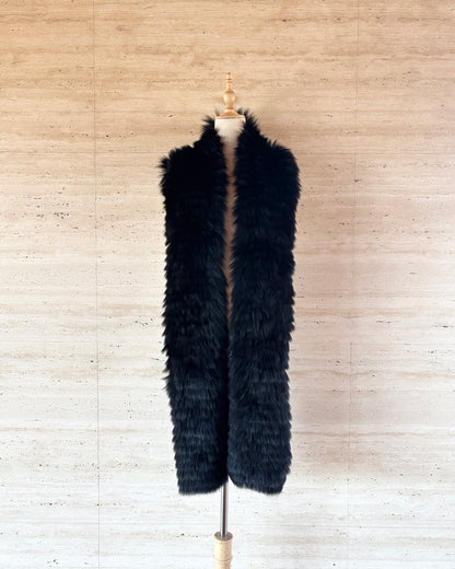 【LOEWE】Long Fox Fur Stole