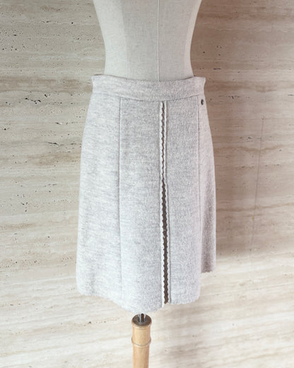 【CHANEL】Tweed Wool Skirt