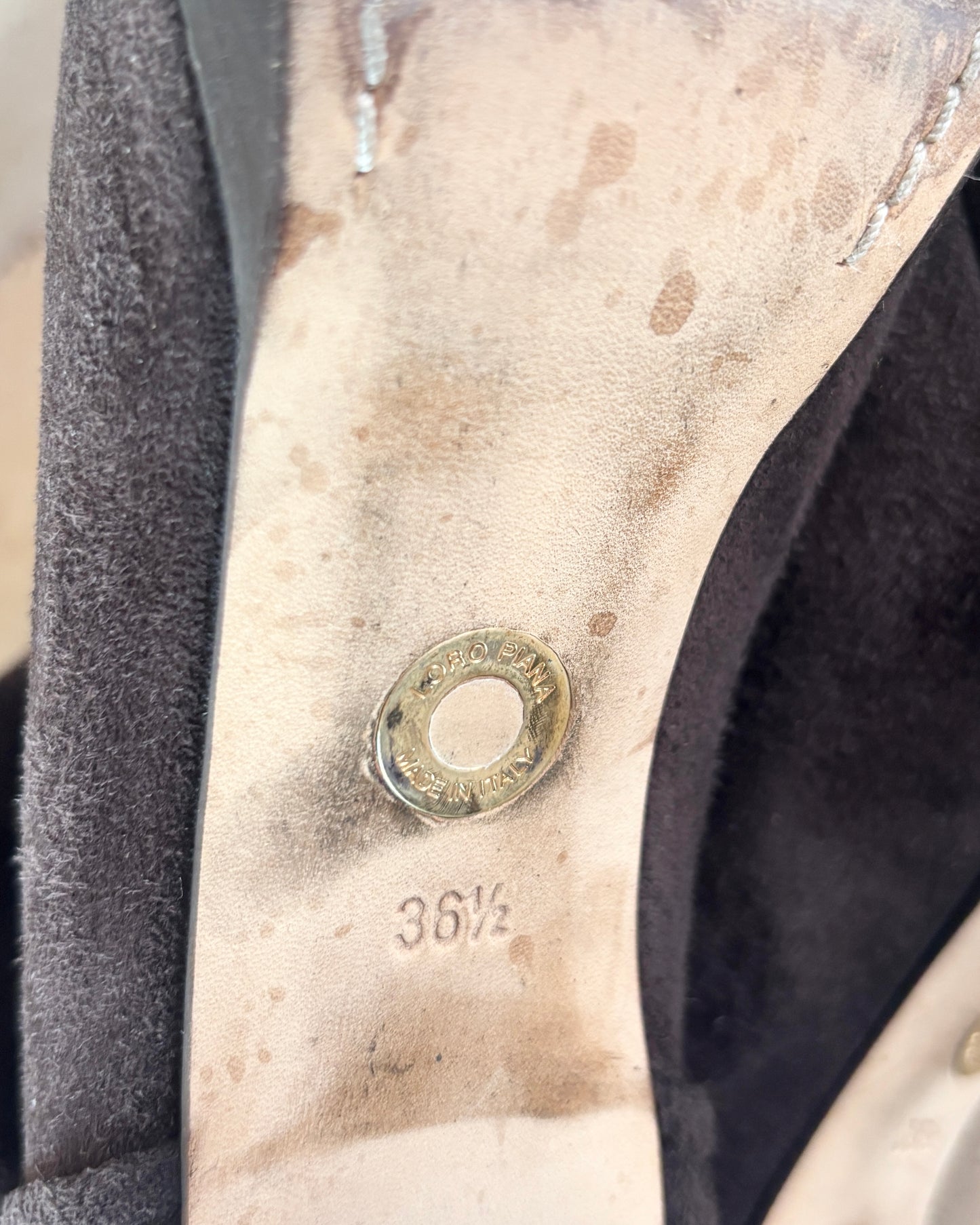 【HERMES】Suede Long Boots