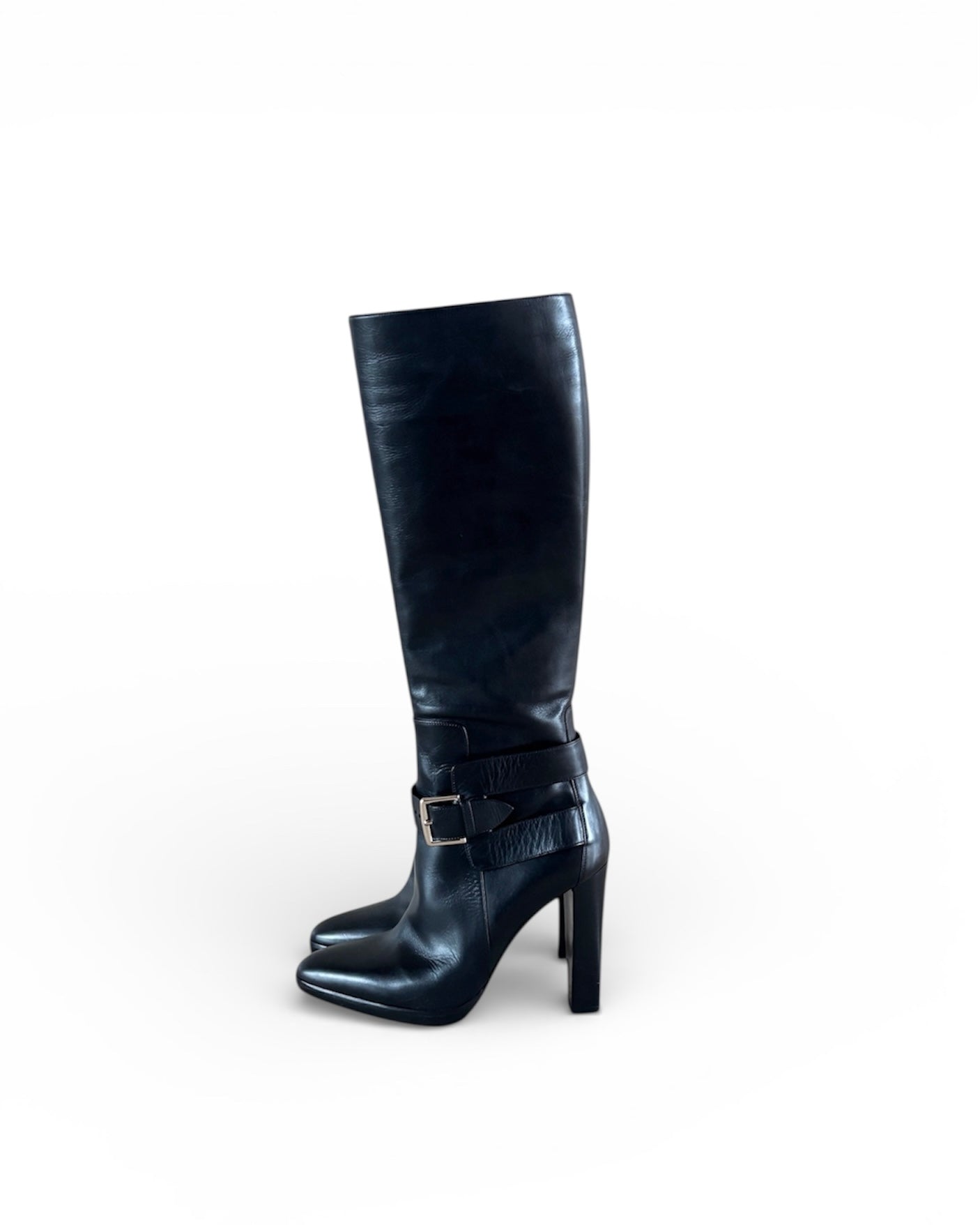 【HERMES】Buckle Long Boots