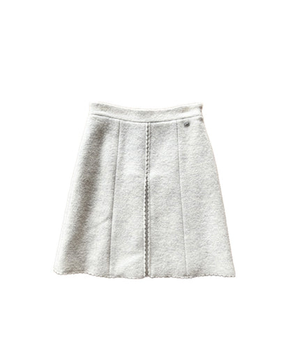 【CHANEL】Tweed Wool Skirt