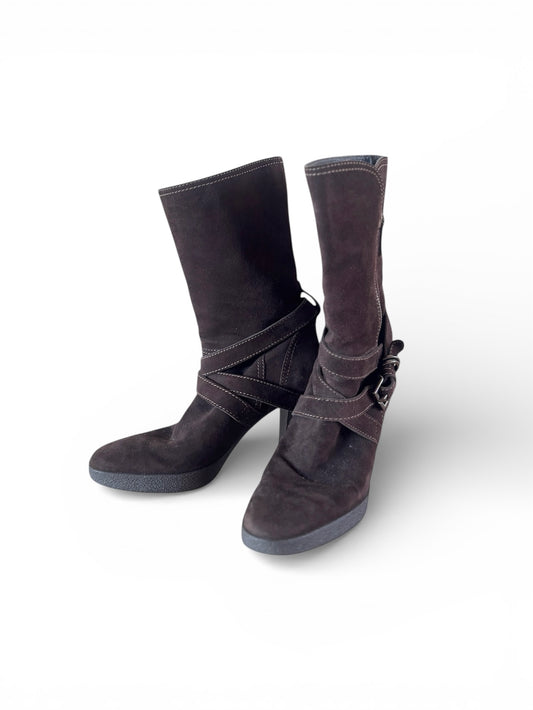 【VINTAGE ARCHIVE】 TOD'S / Suede Short Boots