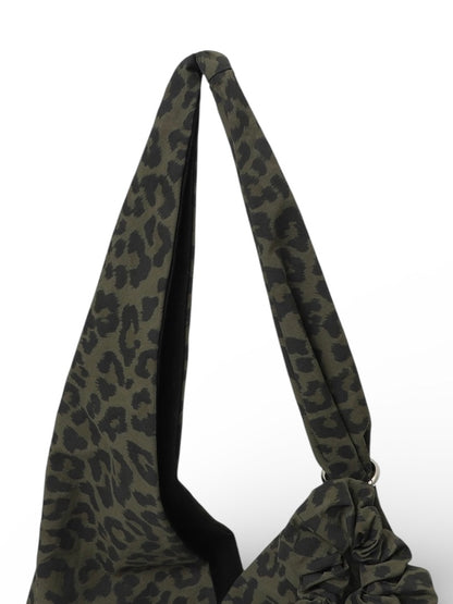 【BRAND SELECT】 E.B.M / Leopard Print Tote Bag