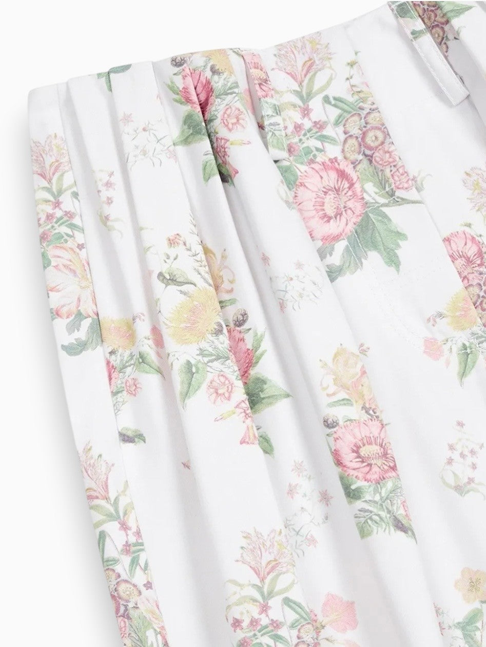 【BRAND SELECT】OPEN YY / Floral Gather Pants