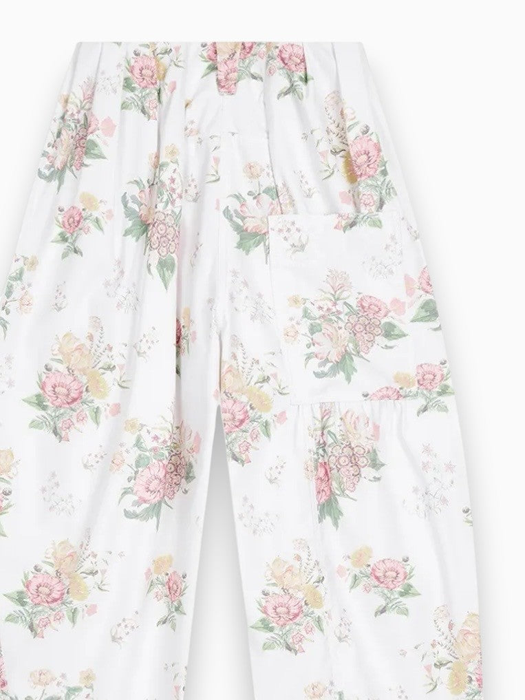 【BRAND SELECT】OPEN YY / Floral Gather Pants