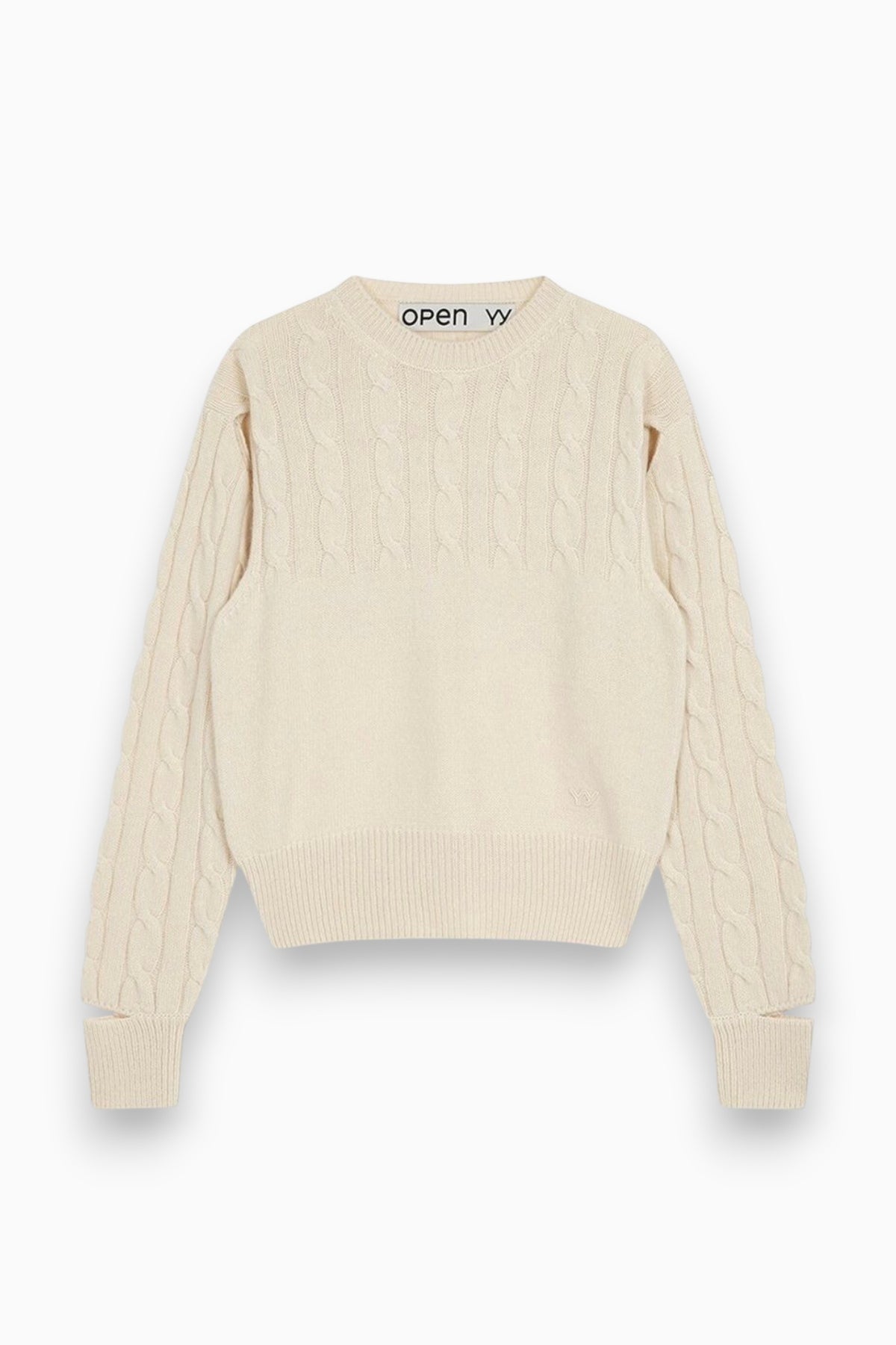 【BRAND SELECT】 OPEN YY / Convertible Cable Knit