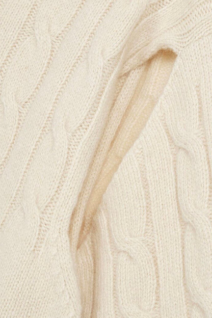 【BRAND SELECT】 OPEN YY / Convertible Cable Knit